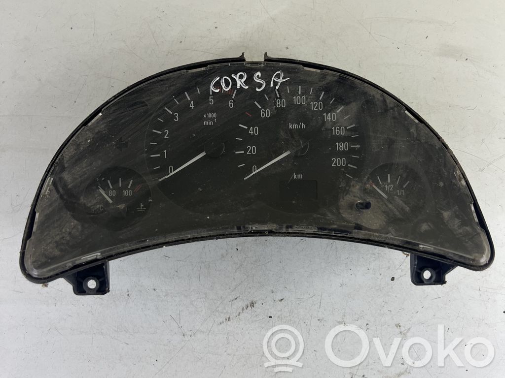 Opel Corsa C Speedometer (instrument cluster) 