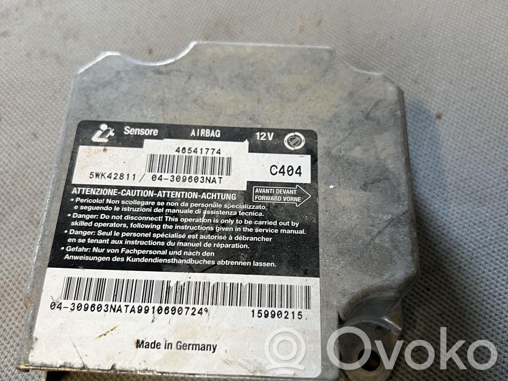 Fiat Bravo - Brava Airbag control unit/module 