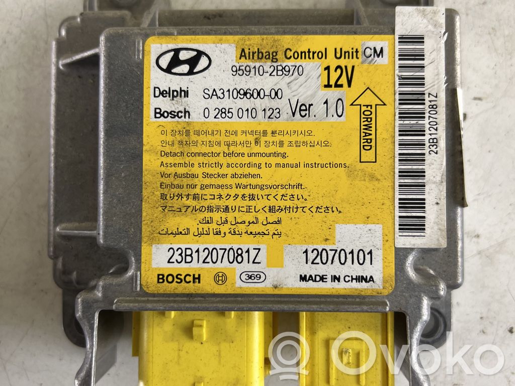 Hyundai Santa Fe Airbag control unit/module 