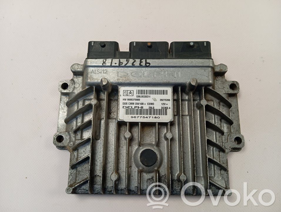 Peugeot 508 Engine control unit/module 