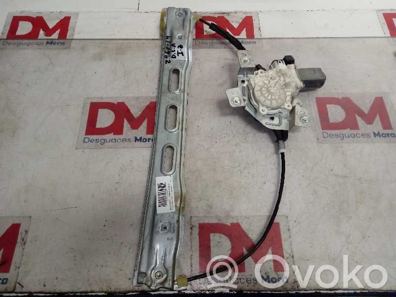 Front door manual window regulator