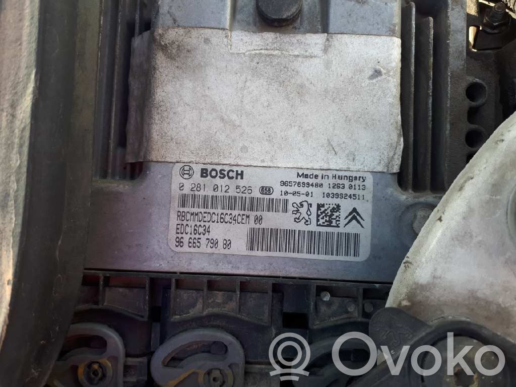 Centralina/modulo del motore   9666579080
