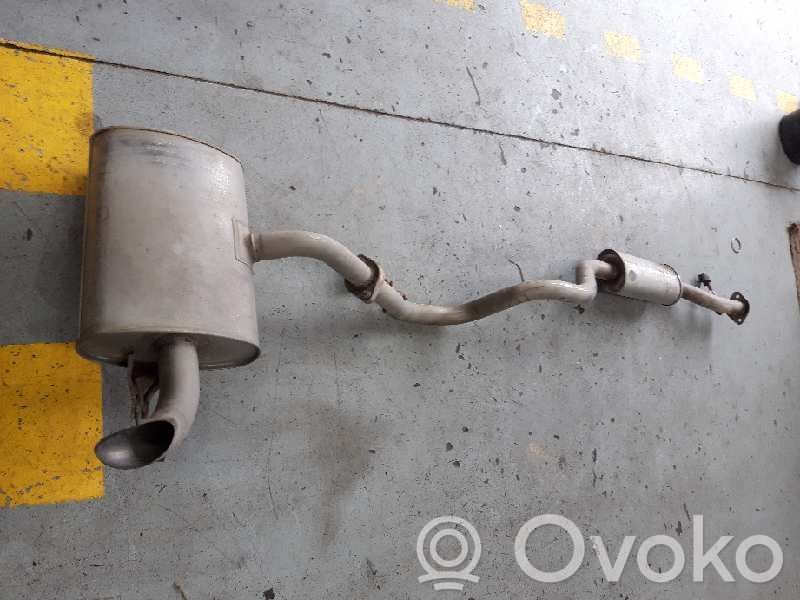 Nissan Qashqai Marmitta/silenziatore posteriore tubo di scappamento 