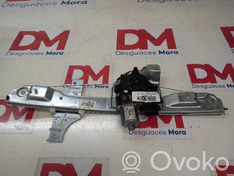 Peugeot 208 I Regulador manual de la ventanilla delantera 