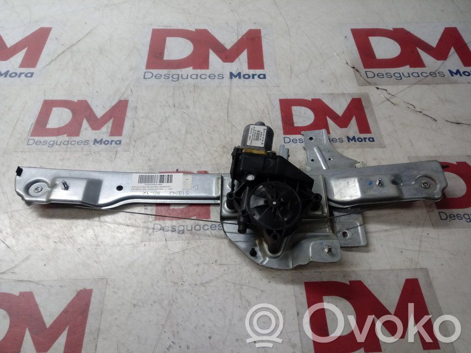 Regulador de ventanilla eléctrico de puerta delantera   9674254380