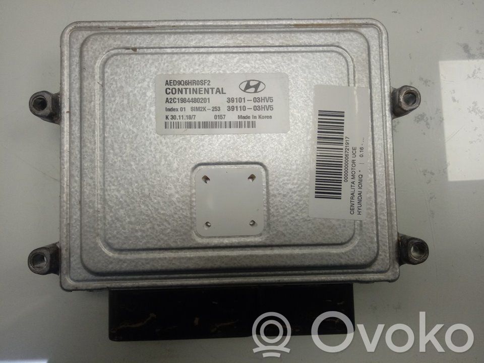 Hyundai Ioniq Engine control unit/module 