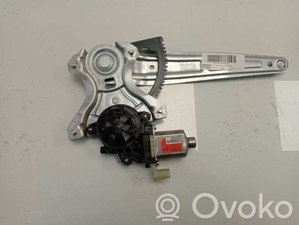 KIA Picanto Macara geam ușă spate cu motor 