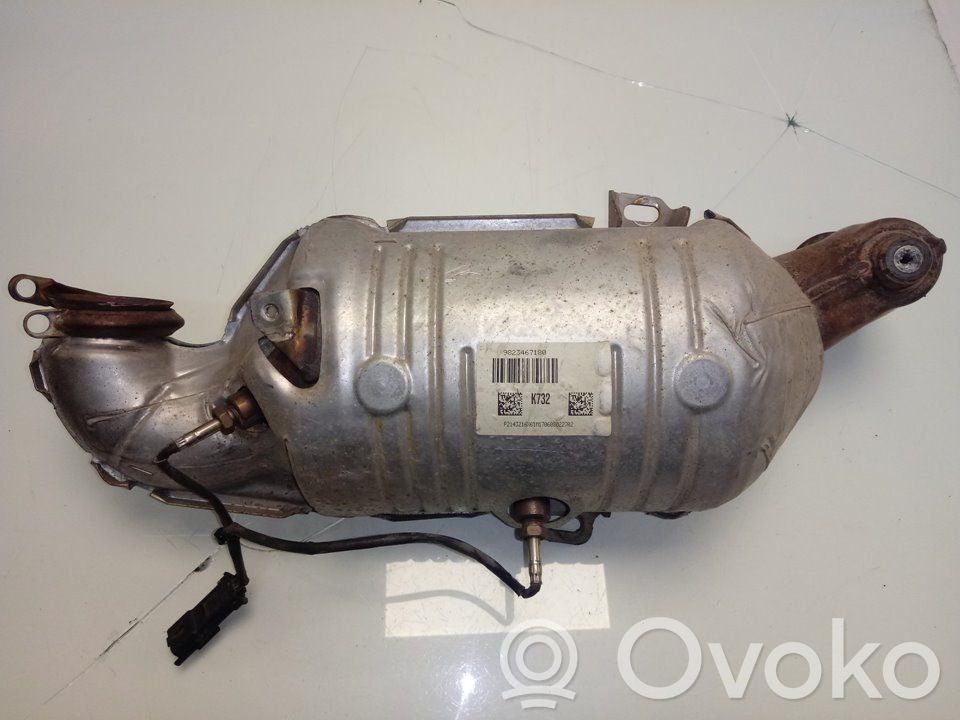 Citroen C3 Filtre à particules catalyseur FAP / DPF