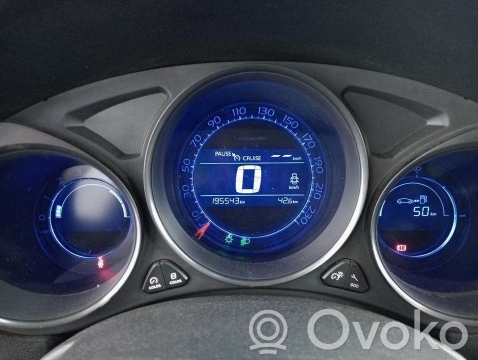 Citroen C4 II Speedometer (instrument cluster) 