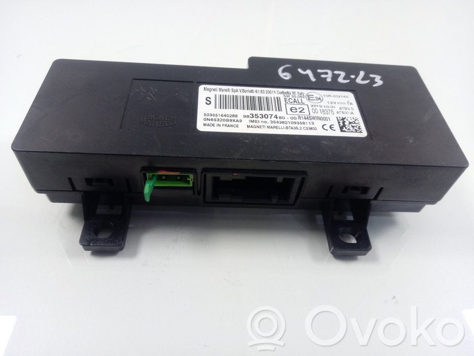 Peugeot 208 II Alte unități/module de control 