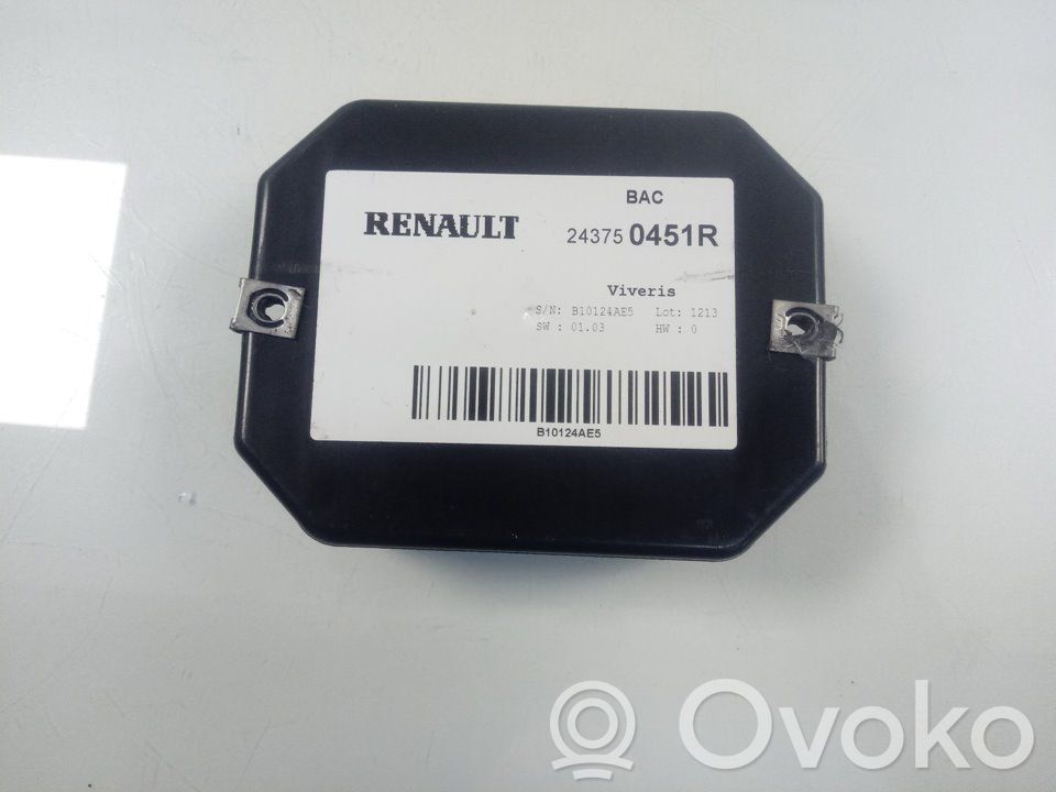 Renault Zoe Other control units/modules 