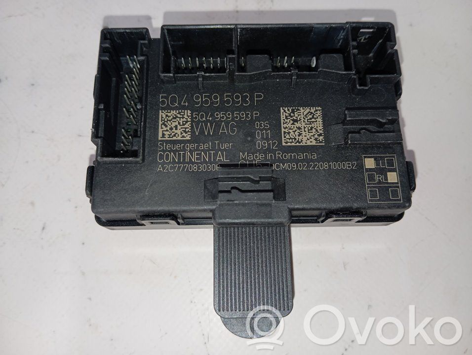 Muut ohjainlaitteet/moduulit   5Q4959593P