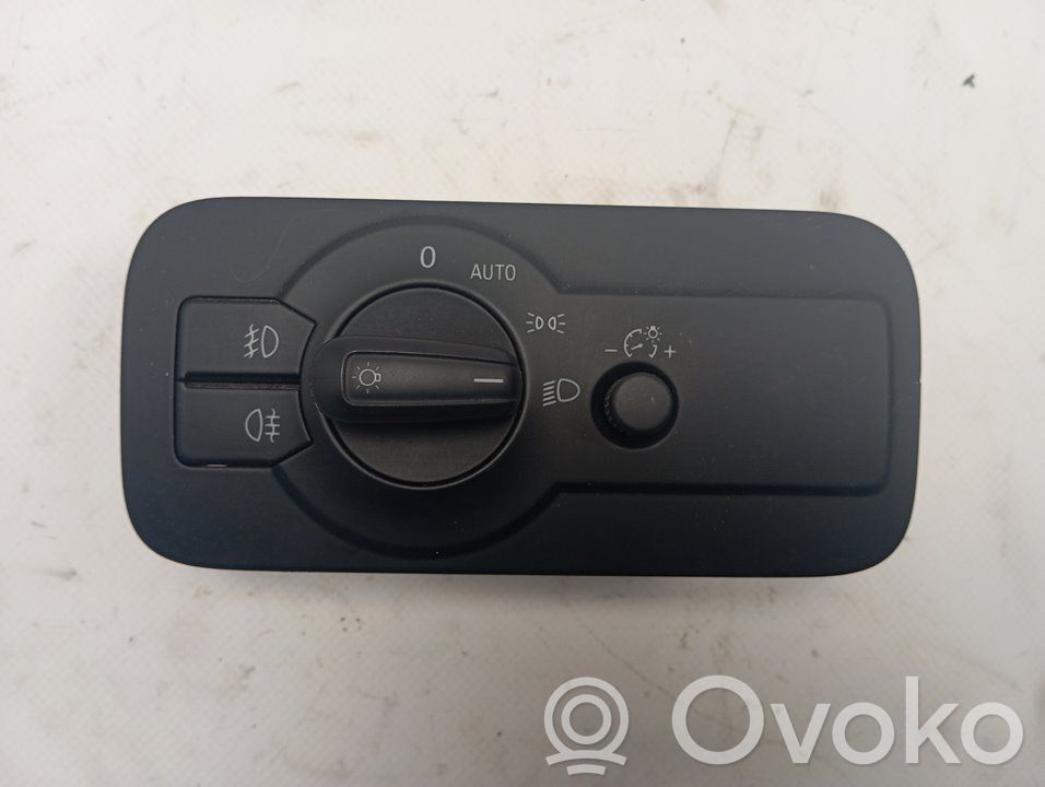 Volkswagen Touareg II Interruptor de control del panel de luces 