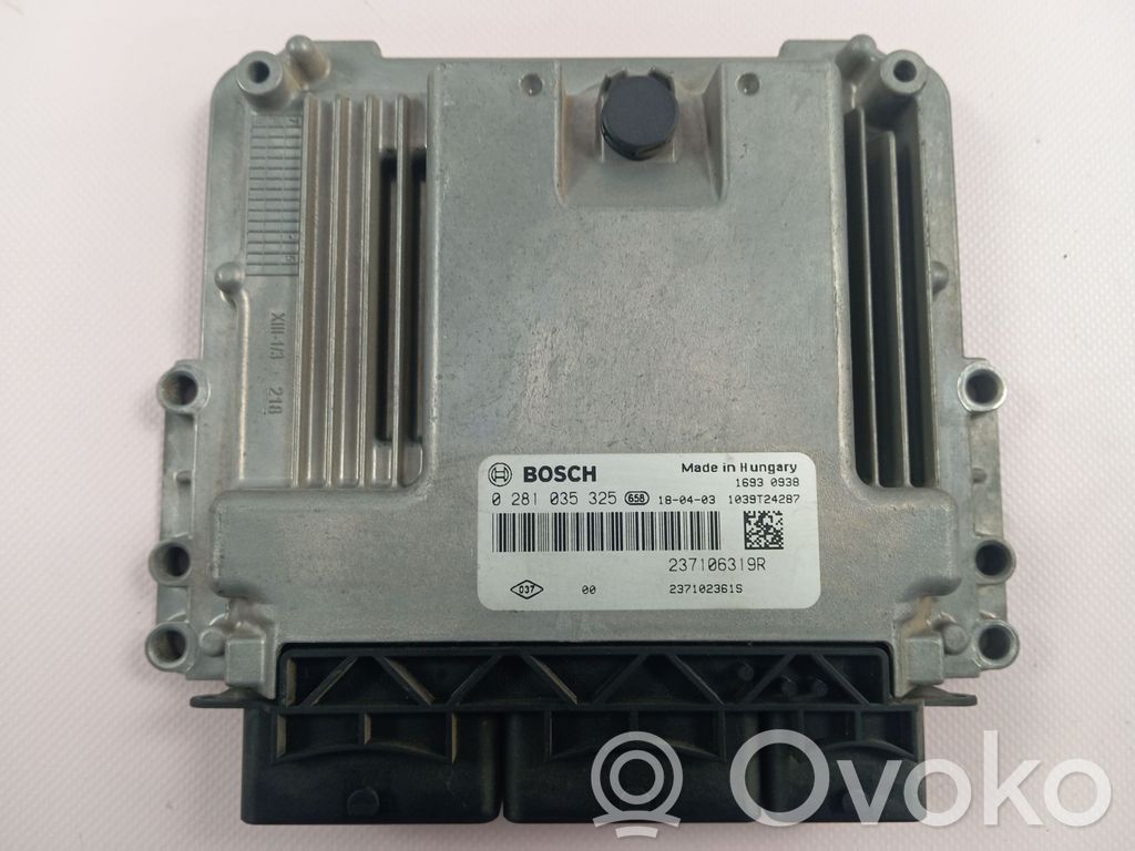 Unidad de control/módulo del motor   237106319R