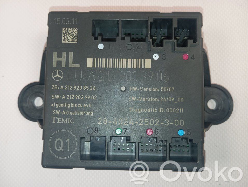 Mercedes-Benz CLK AMG A208 C208 Alte unități/module de control 