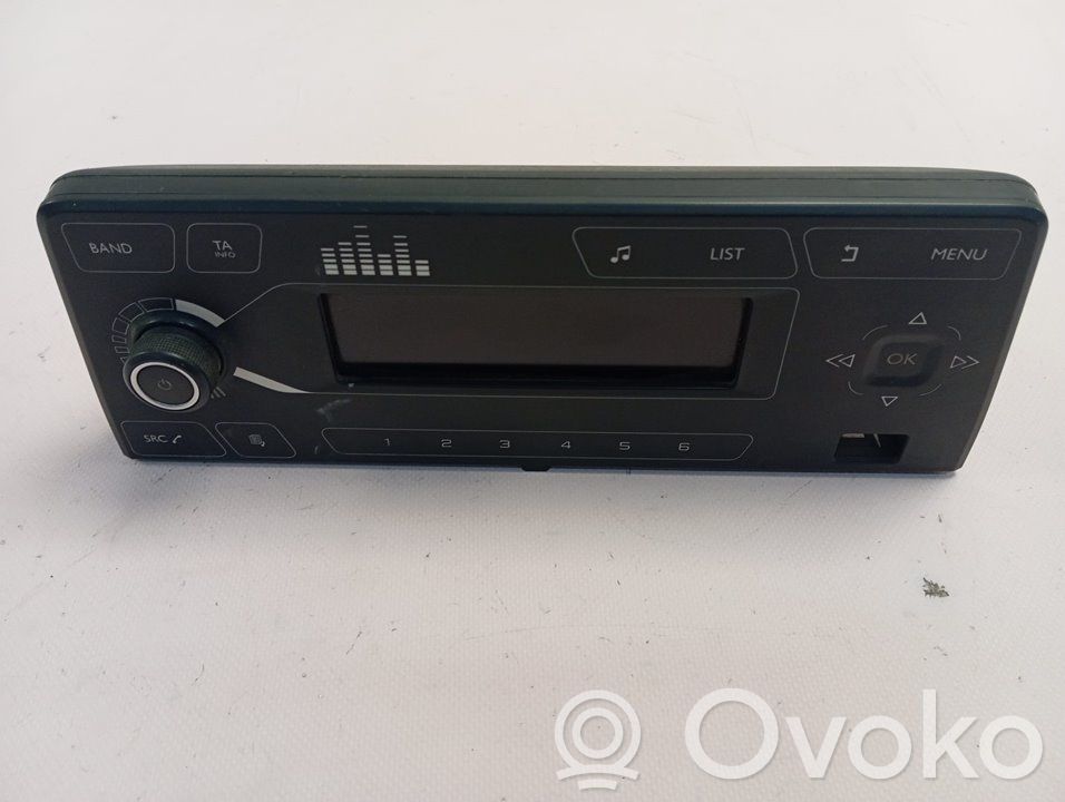 Citroen Berlingo Unidad de control de sonido audio HiFi 