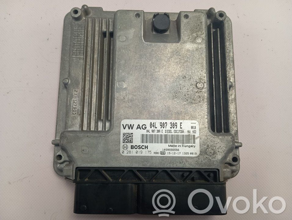 Engine control unit/module   04L907309E