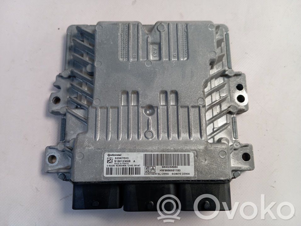 Citroen C4 II Engine control unit/module 