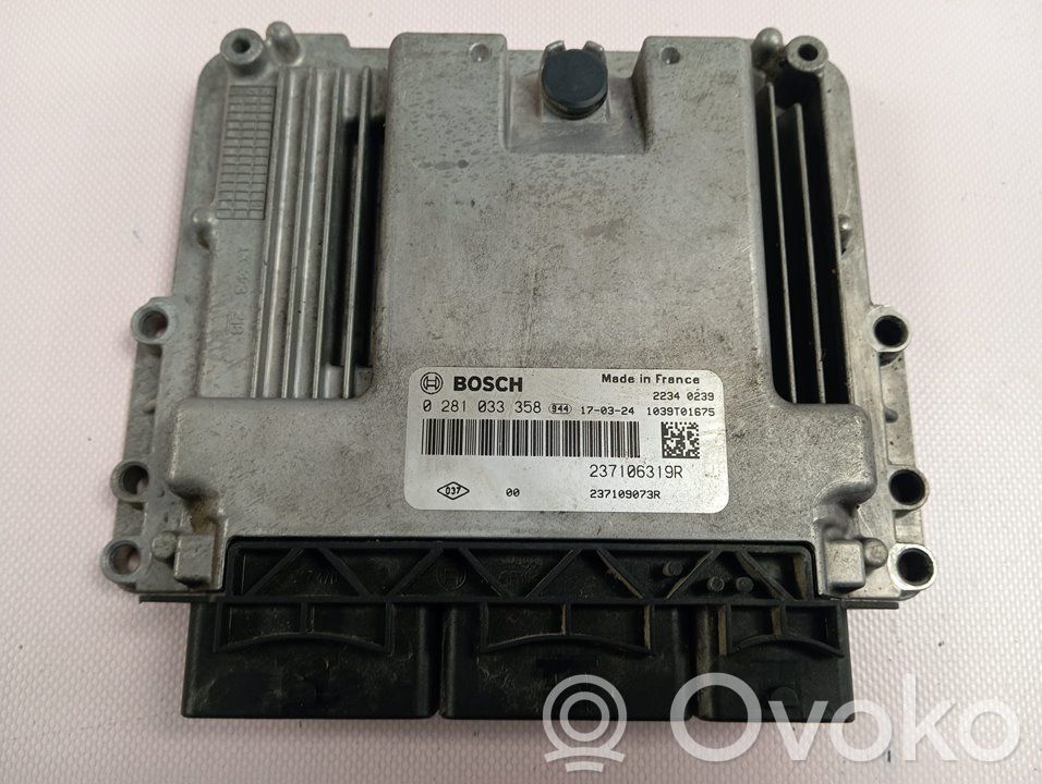 Renault Kadjar Engine control unit/module 