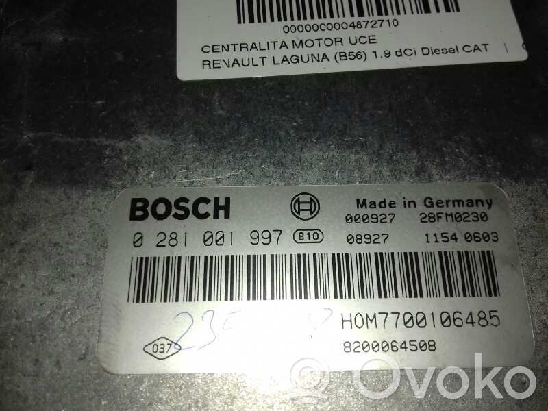 Engine control unit/module   0281001997