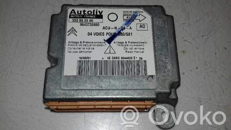 Citroen Saxo Airbag control unit/module 