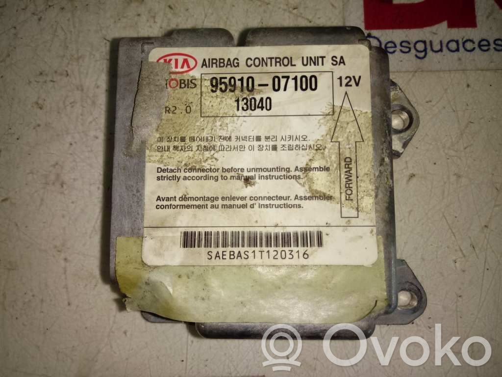 KIA Picanto Airbag control unit/module 