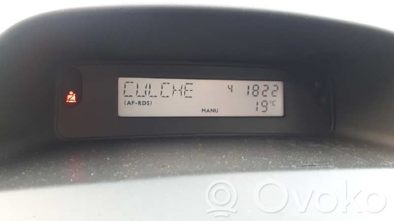 Renault Megane II Head up display screen 