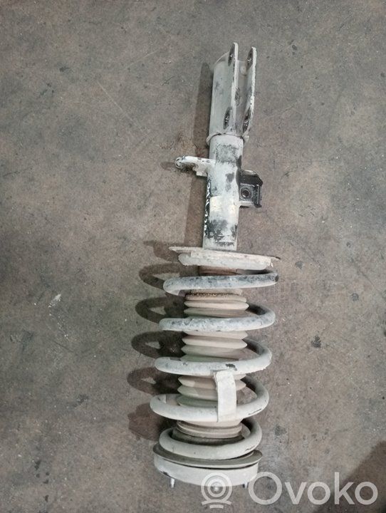 Front shock absorber with coil spring