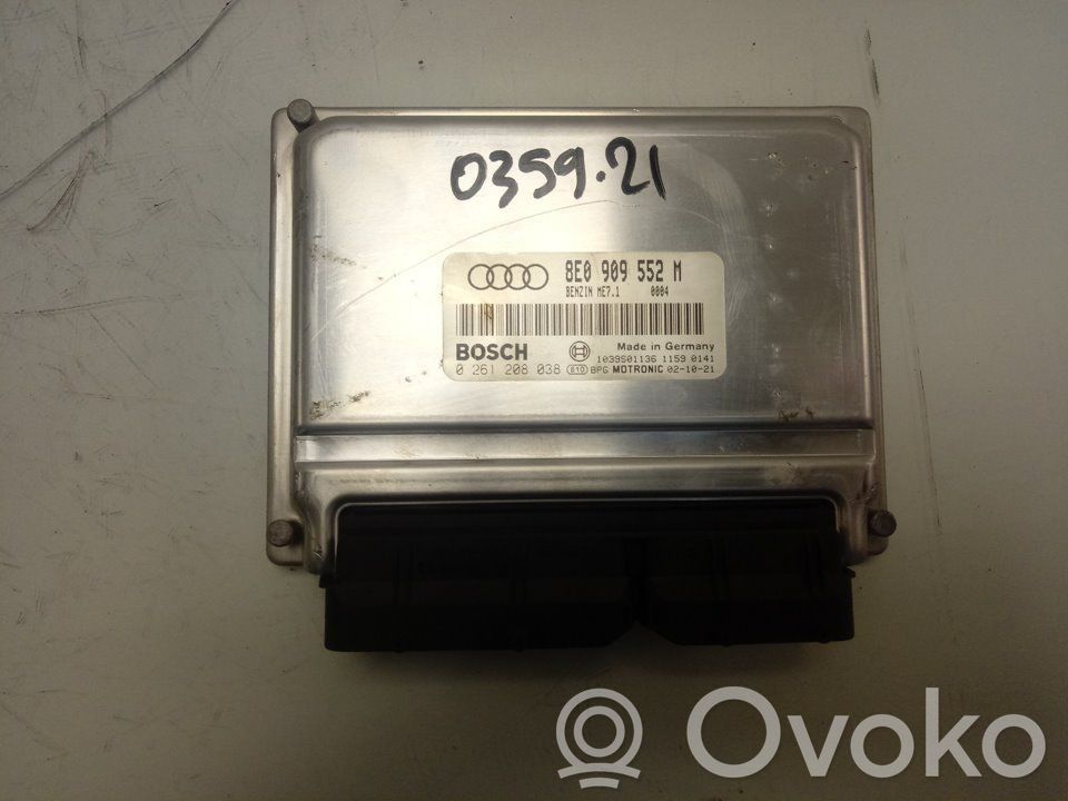 Audi A4 S4 B6 8E 8H Engine control unit/module 