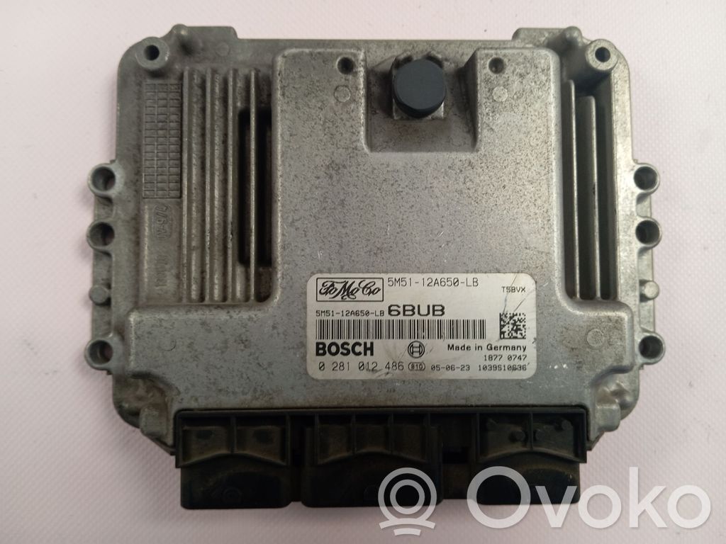 Engine control unit/module   5M5112A650LB