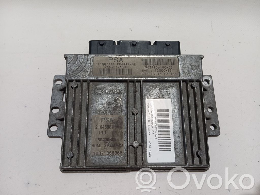 Unidad de control/módulo del motor   9643134680
