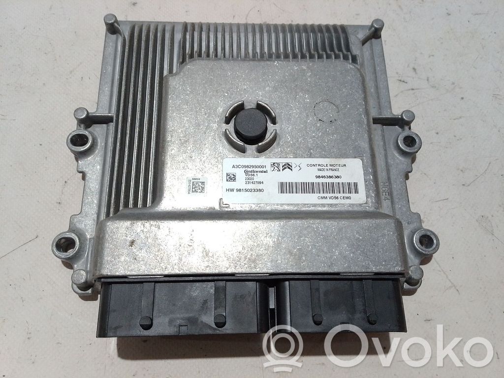 Peugeot Rifter Unitate/modul de control motor 