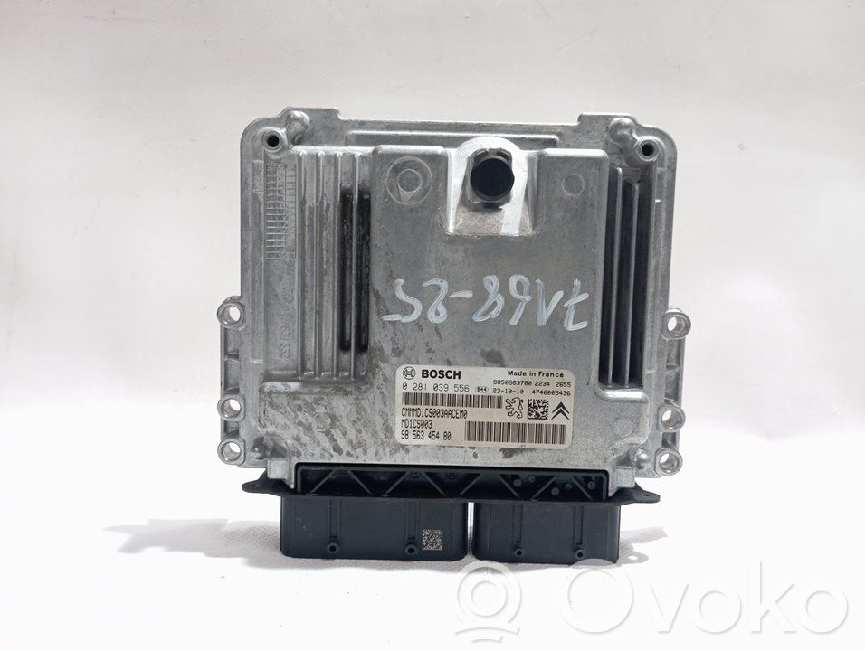Engine control unit/module   9856345480,0281039556