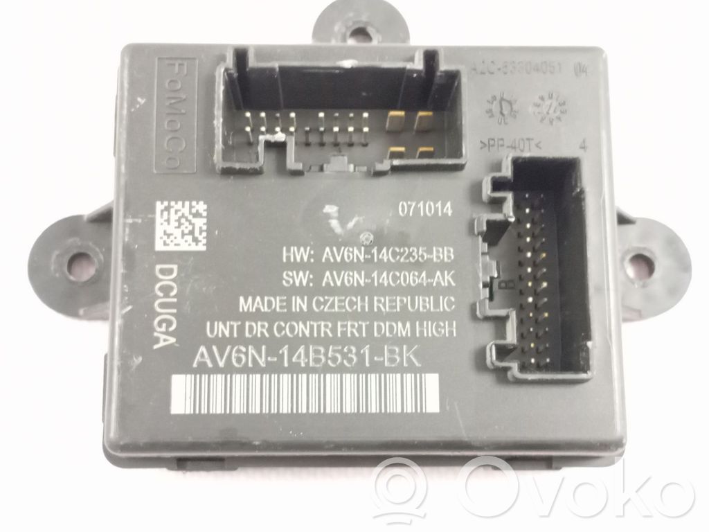 Other control units/modules   AV6N14B532DG
