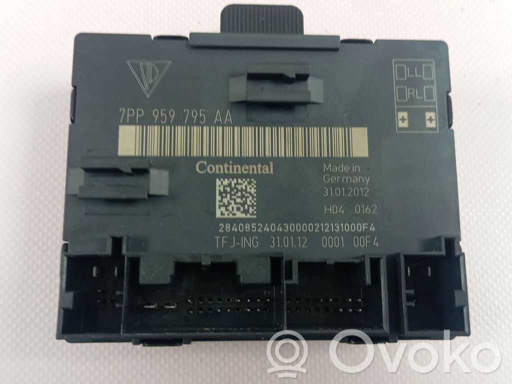 Autres unités de commande / modules   95861879511,7PP959795AA