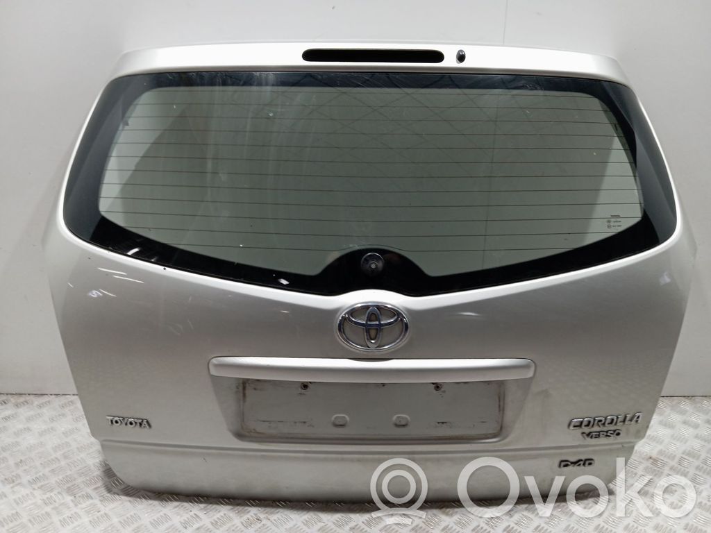 Toyota Corolla Verso E121 Hayon/capotă portbagaj 