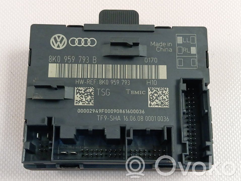 Other control units/modules   8K0959793B