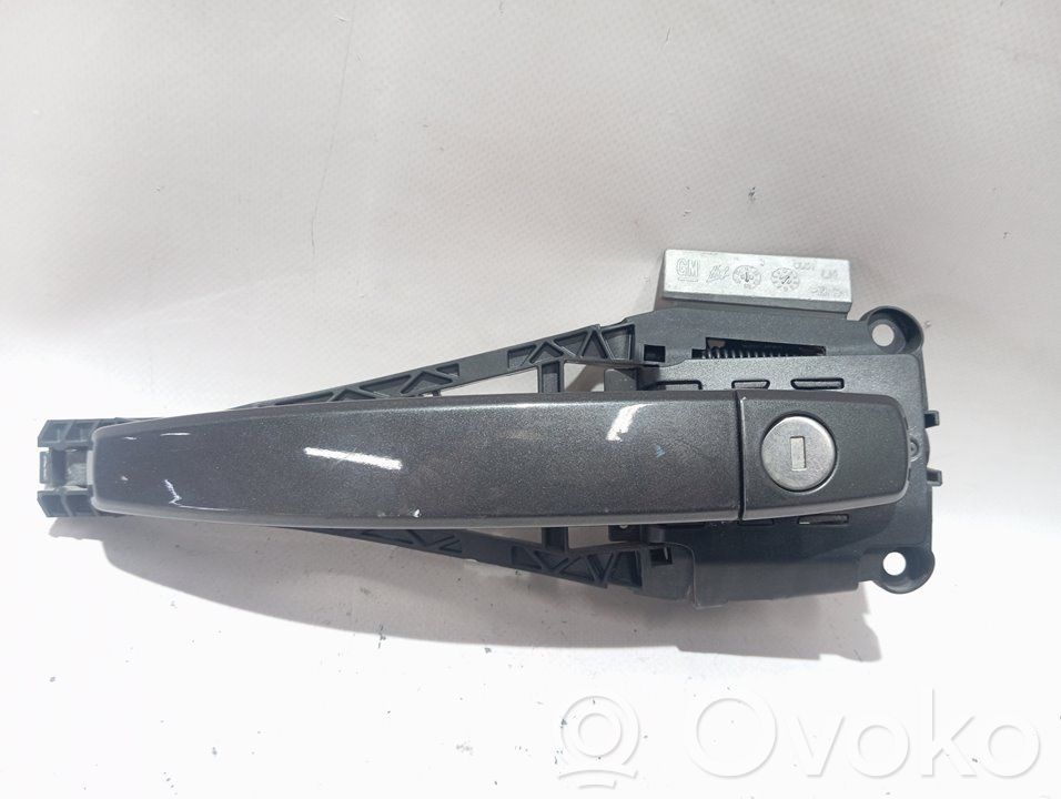 Opel Astra K Klamka zewnętrzna drzwi przednich 