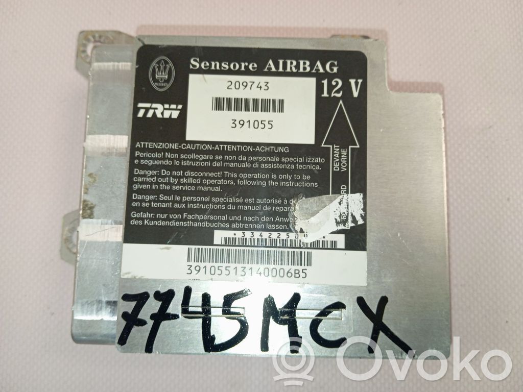 Maserati Quattroporte Unidad de control/módulo del Airbag