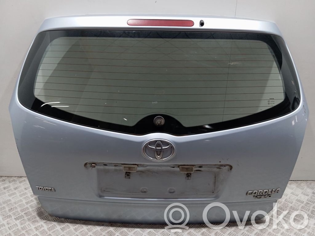 Toyota Corolla Verso E121 Couvercle de coffre 