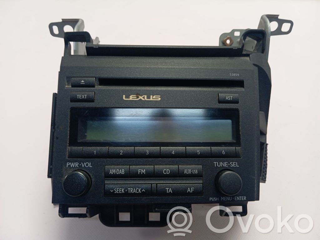Lexus CT 200H Steuergerät Audioanlage Soundsystem Hi-Fi