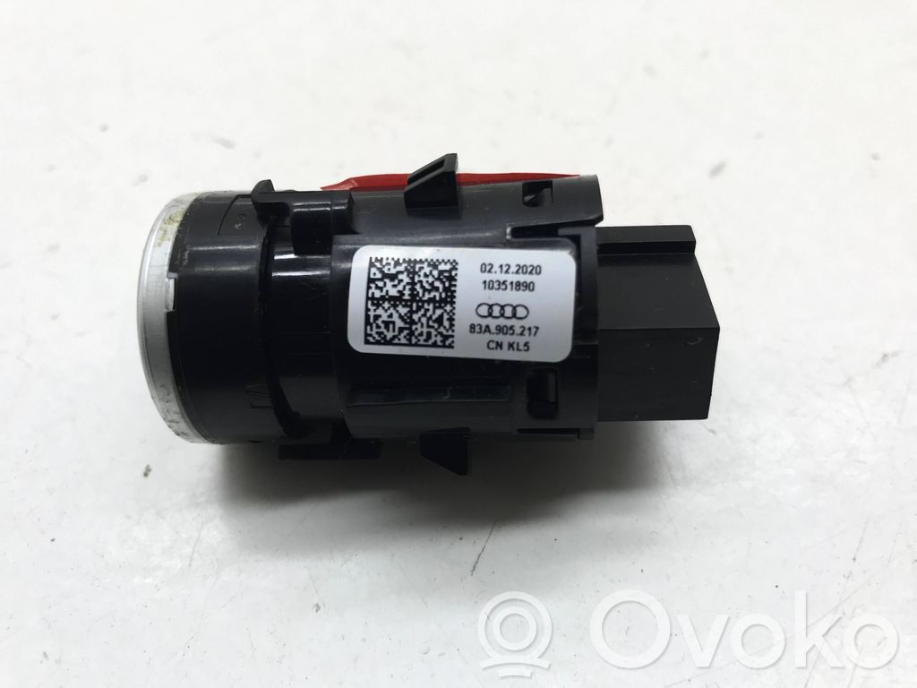 Audi Q7 4M Bouton poussoir de démarrage du moteur 