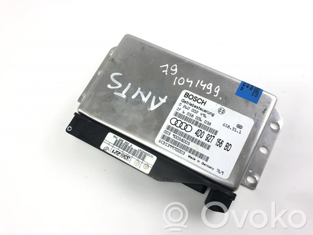 Audi A8 S8 D2 4D Gearbox control unit/module 
