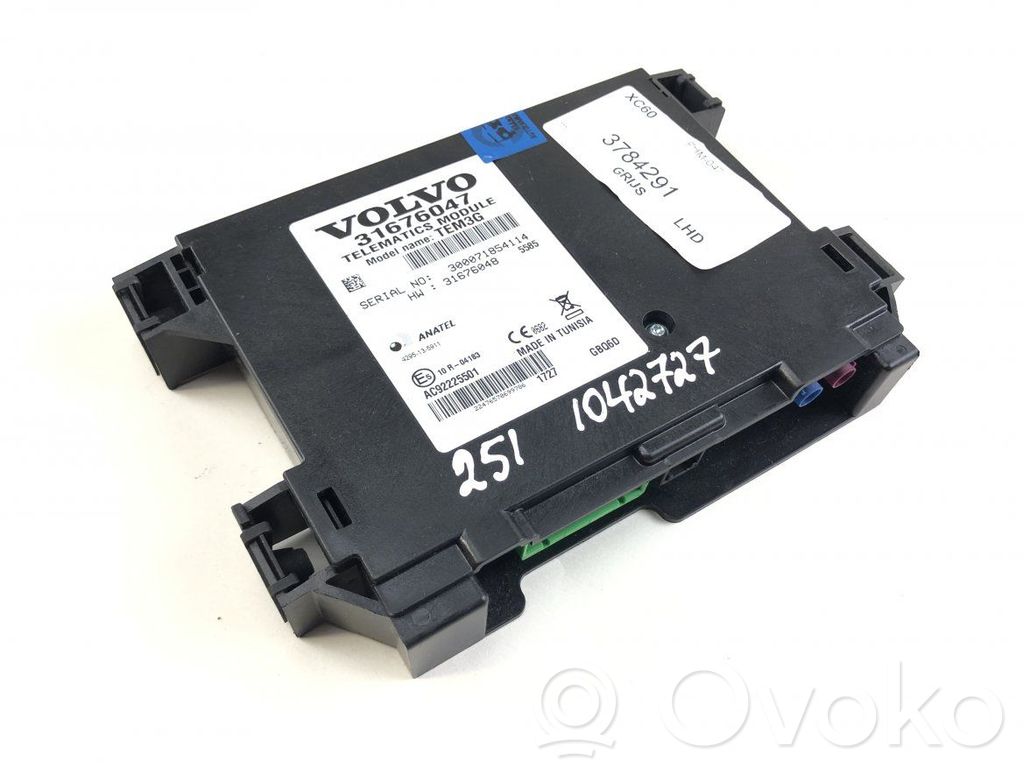 Voice control module   31676047,31676047,31676048,31667304,36011530