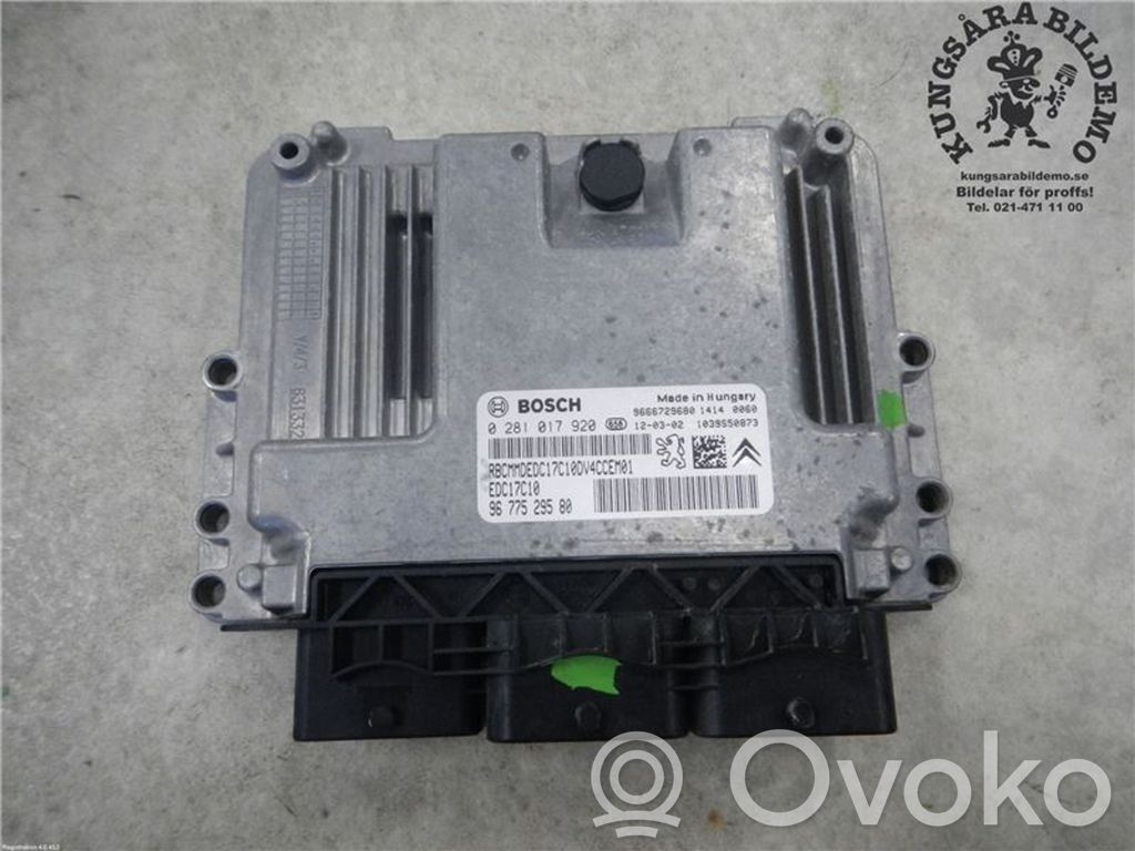 Citroen C3 Engine control unit/module 