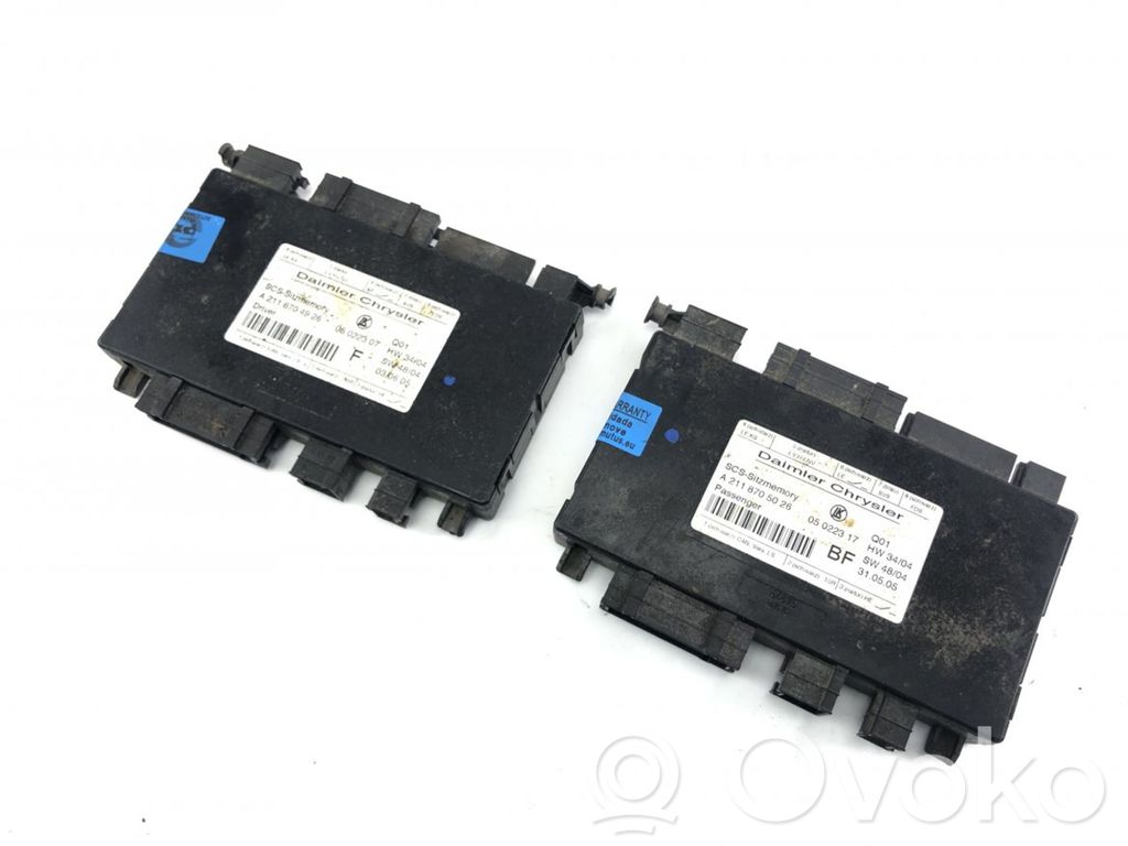 Mercedes-Benz E W211 Seat control module 