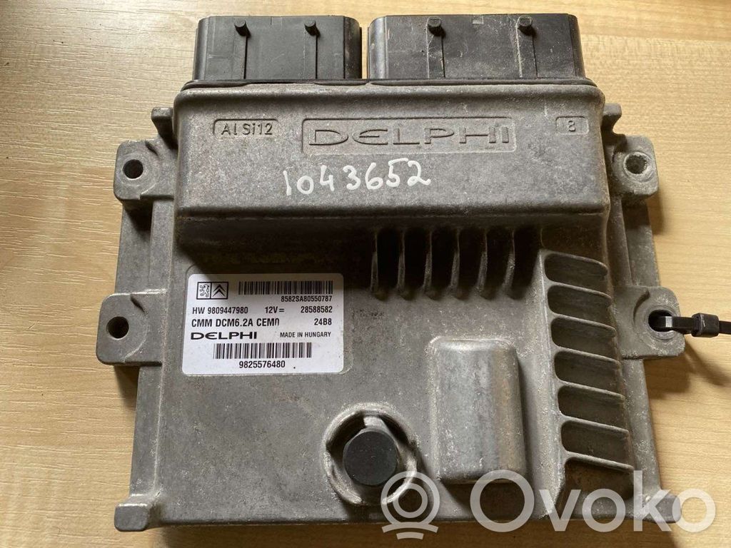 Peugeot 3008 II Engine control unit/module 