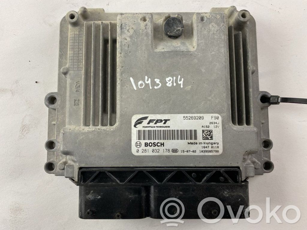 Engine control unit/module   0281032178,55275095,55247024,55269209