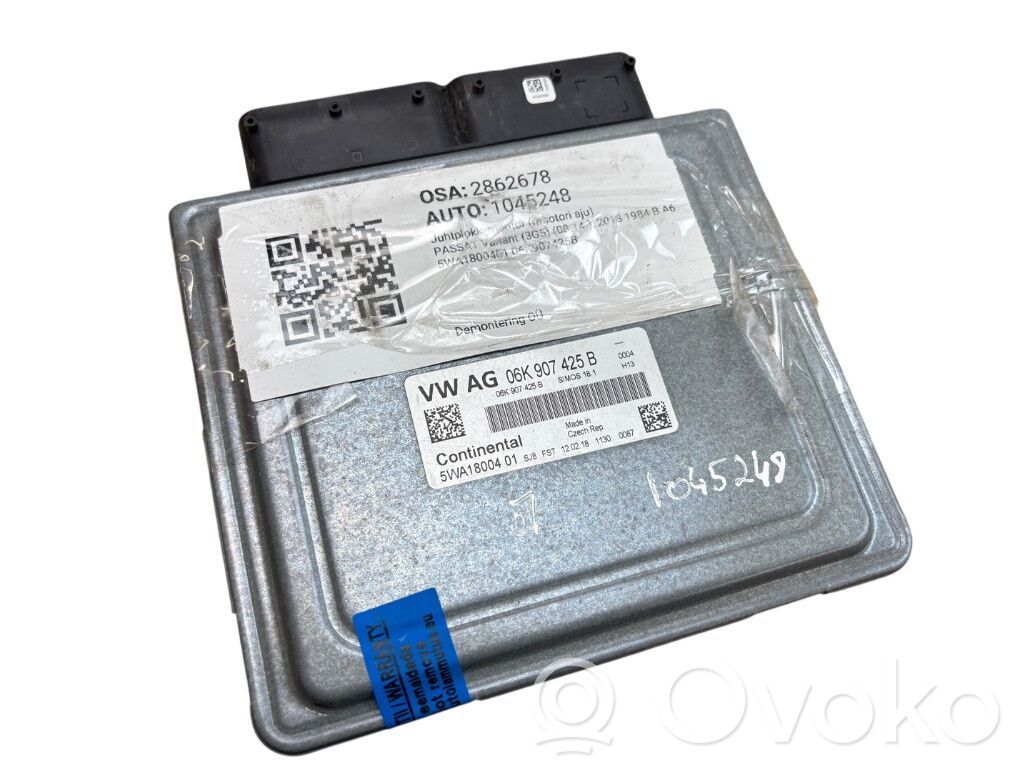 Volkswagen PASSAT B8 USA Unitate/modul de control motor 