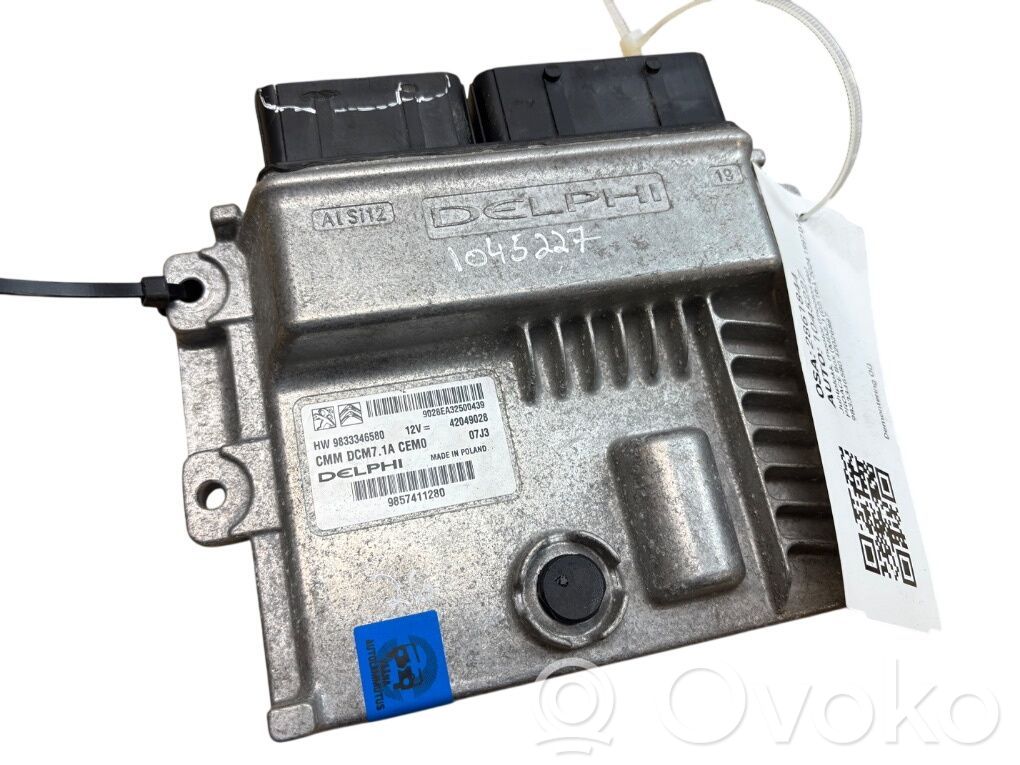 Toyota Proace Variklio valdymo blokas 